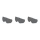 thumbnail image 3 of Sonducket Sombrero de bicicleta de carretera, gafas para mujer, lentes de repuesto fáciles de desmontar, gafas de seguridad antivaho para montar, piezas Type1 NO1 Sonducket CBP489185, 3 of 6