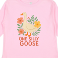 thumbnail image 4 of Inktastic One Silly Goose Cute Animal Design Boys or Girls Long Sleeve Toddler T-Shirt, 4 of 5