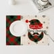 thumbnail image 5 of Juego de 1 mantel individual navideño | Adornos navideños con motivo de murciélago | Manteles individuales antideslizantes, impermeables y resistentes al calor para el comedor | Rojo, verde y blanco, 5 of 6