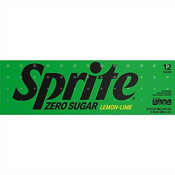 Sprite Zero Lemon-Lime Soda 12 oz Cans, 12 pk Package may vary