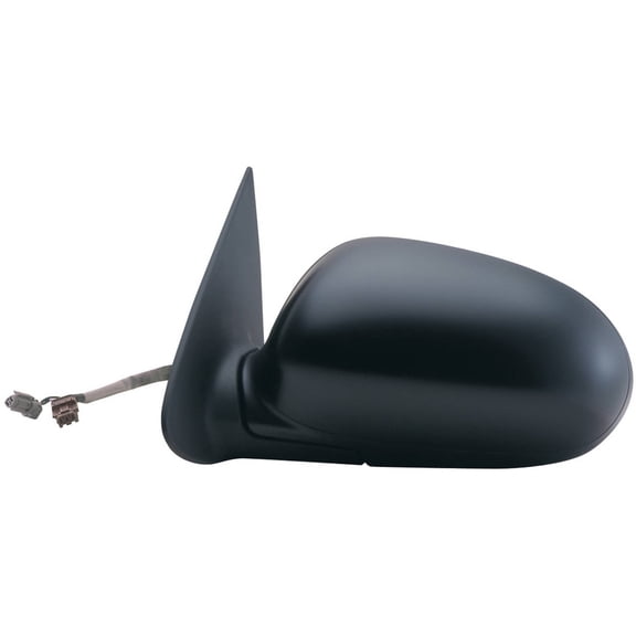 68530N - Fit System Driver Side Mirror for 00-03 Nissan Maxima, 00-01 Infiniti I30, 02-04 Infiniti I35, black, foldaway, Heated Power
