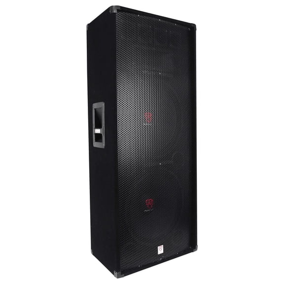 Rockville RSG-15.24 Dual 15-Inch 3000W Passive Loudspeaker 1500W RMS Black