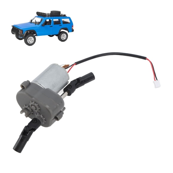 280 Motor Gearbox, Fine Workmanship RC Gearbox Black Simulation for RC Car Spare Parts