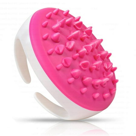 Cellulite Massager Remover Brush Mitt, Eliminating Cellulite on Arms, Legs, Thighs & Body By Use a Cellulite Cream, Gentle , Effortless