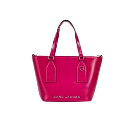 Marc Jacobs H004L01PF21230 関税送料込 Marc Jacobs The Leather Medium Tote Bag Pool H004L01PF21