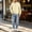 Khaki, variant on Men's Hoodless Sweatshirt with Zipper Long Sleeve Jacket Lightweight Bomber Jackets Business Casual Fashion Outerwear