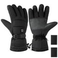 thumbnail image 2 of Cadancy Heated Gloves for Men Women Rechargeable Battery Powered Touchscreen Waterproof Insulated Ski Glove Thermal Electric Hand Warmers for Winter Outdoor Sports Hiking Cycling Climbing, 2 of 9