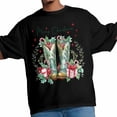 thumbnail image 3 of Mens T Shirts Christmas Western Boots Short Sleeve Casual Men's Tee Tops Graphic T-Shirts for Teen Boys/Men, 3 of 8