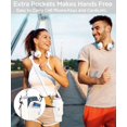 thumbnail image 3 of Lomyolo Water Bottle Carrier Bag for 40oz Tumbler - Neoprene Gym Bottle Holder Pouch with Adjustable Strap, Phone Pocket, Water Bottle Pouch Sleeve Accessories for Fitness, Hiking,Sports,Outdoors, 3 of 5