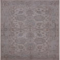 thumbnail image 1 of Ahgly Company Machine Washable Indoor Square Industrial Modern Mauve Taupe Purple Area Rugs, 7' Square, 1 of 7