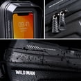 thumbnail image 4 of WILD MAN Touch Screen Bike Handlebar Bag Waterproof Front Frame Top Tube Bicycle Pouch Large Capacity Cycling Front Storage Bag for 6.7in Large Screen, 4 of 8