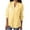 Yellow, variant on Womens Long Sleeve Shirts Fall Going Out Tops Pullover V Neck Tunic Tops Classic Solid Color Casual Loose Fit Blouses Comfy Lightweight 2025 Fashion Autumn Yellow S