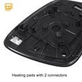 thumbnail image 6 of Unique Bargains Vehicle Left Side Heated Mirror Glass with Backing Plate 87961-42B80 for Toyota RAV4 2013-2015, 6 of 7