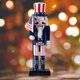thumbnail image 4 of Nutcracker Figures 25cm Tall Standing for Thanksgiving Home Collectible Hugo figura del soldado cascanueces, 4 of 7