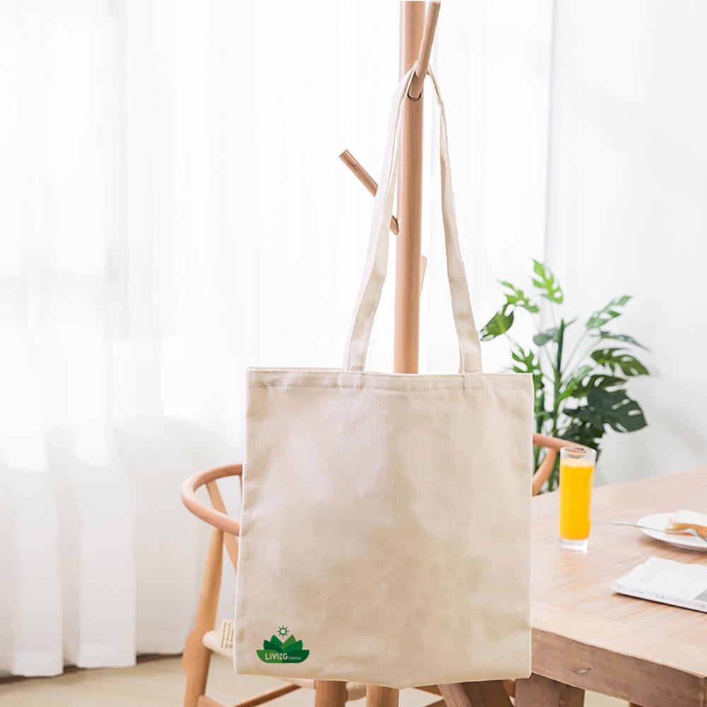 Natural canvas tote bag new arrivals