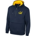 thumbnail image 2 of Men's Colosseum Navy Cal Bears Half-Zip Hoodie, 2 of 3