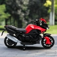 thumbnail image 4 of uhomepro Kids Electric Ride On Motorcycle, 2 Wheel Electric Motorcycle Ride On Motorcycle with Training Wheels, 6V Battery Operated Electric Motorcycle Ride on Toys Christmas Gifts 1-4 Year, Q17888, 4 of 12