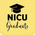 thumbnail image 4 of Inktastic Nicu Graduate-graduation Hat Boys or Girls Baby Bib, 4 of 4