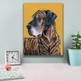 thumbnail image 4 of Epic Graffiti 'Brindle Great Dane'  by Rebecca Wang Art Canvas Wall Art, 12" x 16", 4 of 8