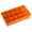 Orange, variant on YiBai Red Ice Maker 15-Cube Ice Tray Ice Storage Container Tray