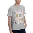 thumbnail image 2 of Bingfone Spring Flowers Birds Men'S Loose Fit Short-Sleeve Pocket T-Shirt, 2 of 7