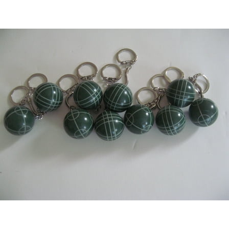 Bocce Ball Keychain - Pack of 10