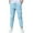 Light Blue, variant on BLVB Boys Cotton Linen Pants Lightweight Breathable Beach Pants Joggers Pull-On Casual Outfits with Elastic Waist 4-12 Years