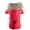 Red, variant on YUEHAO Dog Sweaters for Small Dogs Pet Dog Warm Down Cotton-Padded Jacket Costume Puppy Winter Clothe Hoodie Coats Pet Dog Clothes (Army Green, L)