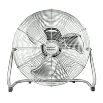 Brentwood Kool Zone 20 Inch Chrome Floor Fan
