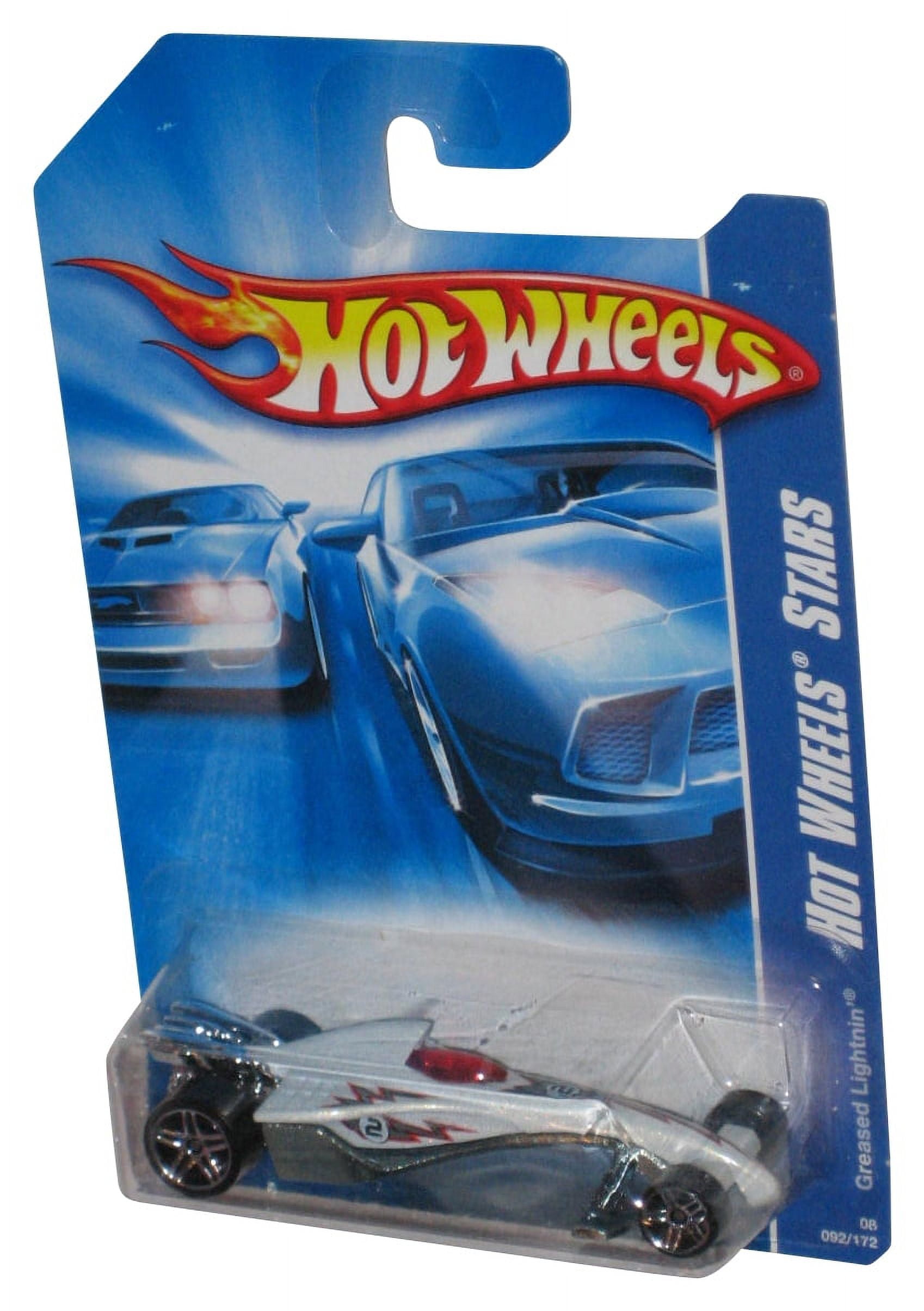 Hot Wheels 2000 First Editions 35/36 Silver Greased Lightnin' Toy