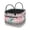 Aztec Hummingbird Cherry Blossom Print, variant on Garronmavis Quilted Laundry Basket, Foldable Design with Built-In Carry Handles, Space-Saving Multi-Use Organizer for Bedrooms, Nurseries and Car Storage Ladybug Daisy Print