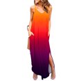 thumbnail image 2 of Elegante mujer Casual con cuello en V vestidos estampados verano sin mangas vestido de jersey OAVQHLG3B Store  lin121212, 2 of 5
