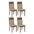 thumbnail image 1 of Kit 4 Sillas 4280 Madesa Marrón/Crema/Beige, 1 of 7