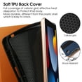 thumbnail image 7 of iPad 10th Generation Case iPad 10.9 Inch Case 2022 with Built-in Pencil Holder, Folio Stand Leather Cover with Multiple Angles & Auto Sleep/Wake for iPad 10.9 Inch, NavyBlue/Brown, 7 of 7