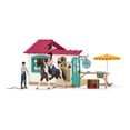 thumbnail image 5 of Schleich - Horse Club: Equestrian Rider Café with Horse Toy & Accessories, 66 Pcs, 5 of 11