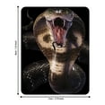 thumbnail image 3 of 3D LiveLife Cobra Magnet – Lenticular Snake Fridge Magnet by Deluxebase, Art by David Penfound, 3 of 3