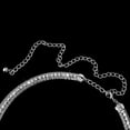 thumbnail image 4 of Cadena de cintura Sunnimix de Cristal para mujer Plata, 4 of 8