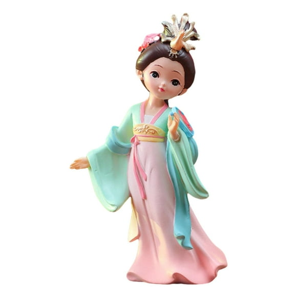 veasfak Chinese Ancient Beauty Statue Art Tabletop Craft for Anniversary Bedroom Bar Yang Guifei