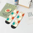 thumbnail image 7 of Pofeuu Vintage Bowling Print 30cm Socks, Adult Running Hiking Socks for Youth and Adult, 7 of 7