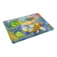 thumbnail image 2 of MKHERT Watercolor Three Carp Koi Fish and Lilies Painting Doormat Rug Home Decor Floor Mat Bath Mat 23.6x15.7 inch, 2 of 3