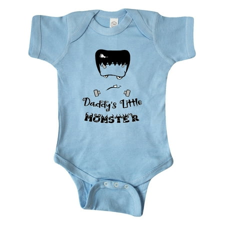 

Inktastic Halloween Baby Frankenstein Daddy s Little Monster Gift Baby Boy or Baby Girl Bodysuit