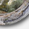 thumbnail image 2 of Designart 'Wild River Tube ' Modern wall clock, 2 of 3