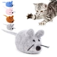 thumbnail image 2 of Cat Mice Toy Creative Felt Interactive Catnip Toy Cat Teaser Toy Kitten Mice Toy, 2 of 9