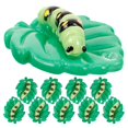thumbnail image 2 of 10Pcs Cute Charms Caterpillar Shaped Pendants Jewelry Charms DIY Earrings Accessories, 2 of 4