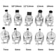 thumbnail image 5 of Kit de boquillas de soldadura redondas/cuadradas de acero inoxidable, 10 Uds., para 850 850A 852 852D 852D + Estación de soldadura de aire caliente, 5 of 5