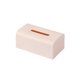 thumbnail image 1 of Caja de pañuelos de plástico, contenedor de pañuelos para el hogar, servilletero para la cocina, caja de pañuelos sencilla (color: B, tamaño: S) pequeña B, 1 of 4