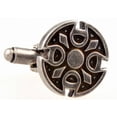 thumbnail image 3 of Perfect Cufflinks Gothic Cross Cufflinks, Pewter Tone, 3 of 5