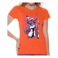 thumbnail image 1 of Awkward Styles Halloween T-Shirt Witch Nurse Shirts for Women, 1 of 4