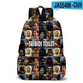 thumbnail image 3 of Skibidi Toiletskibidi bolsa escolar para niños, mochila con estampado de dibujos animados de Anime, mochila para niños, mochila para estudiantes, regalo, 3 of 4