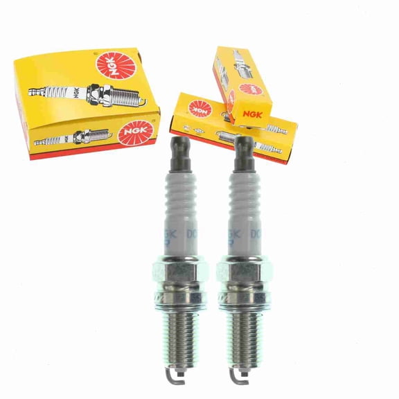 2 pc NGK 4983 Standard Spark Plugs for 0055188857 55188857 79027 SP070500AA Ignition Wire Secondary Fits select: 2012-2013 FIAT 500